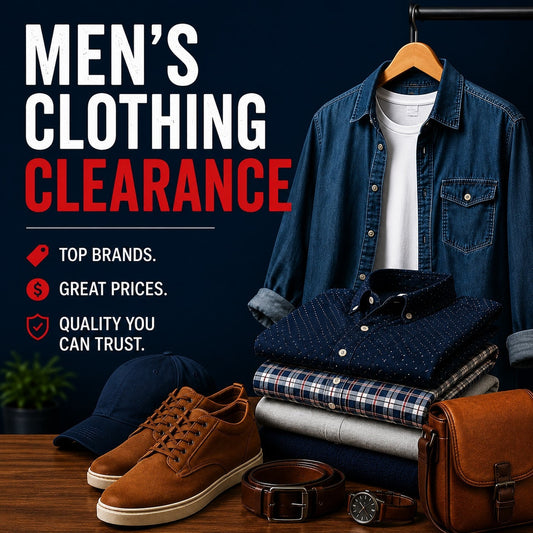 men's clothing clearance 