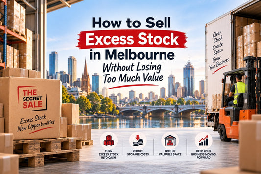 sell excess stock in Melbourne