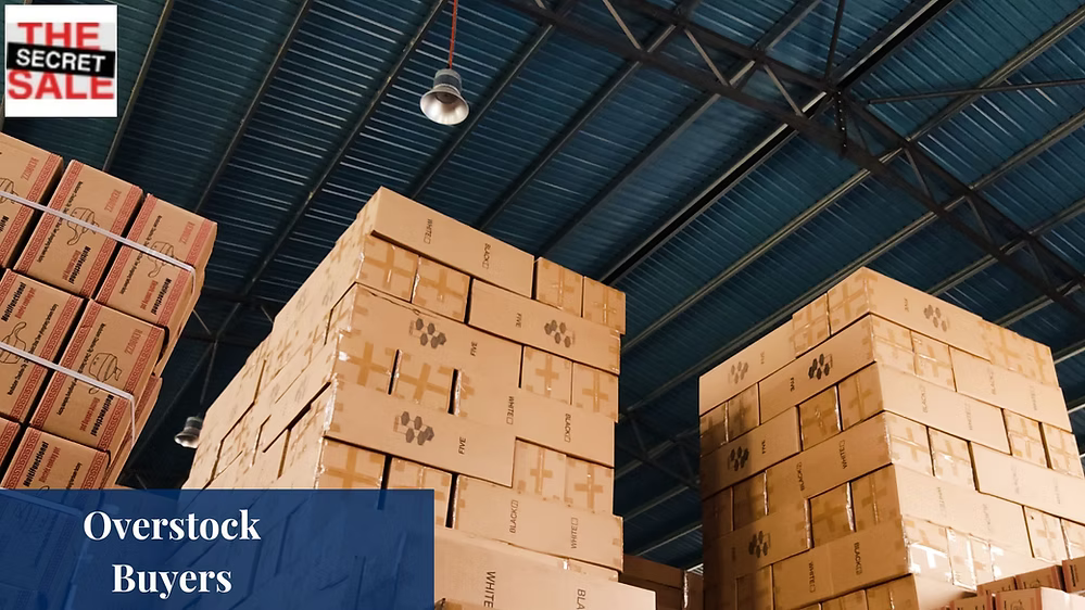 Sell Your Overstock to The Secret Sale - Fastest Overstock Buyers