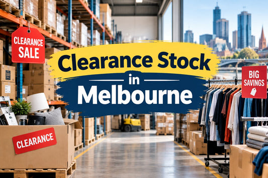 clearance stock Melbourne