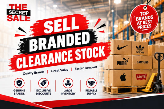sell branded clearance stock