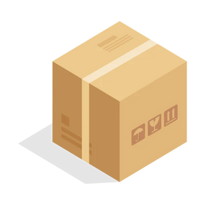 Container for light weight