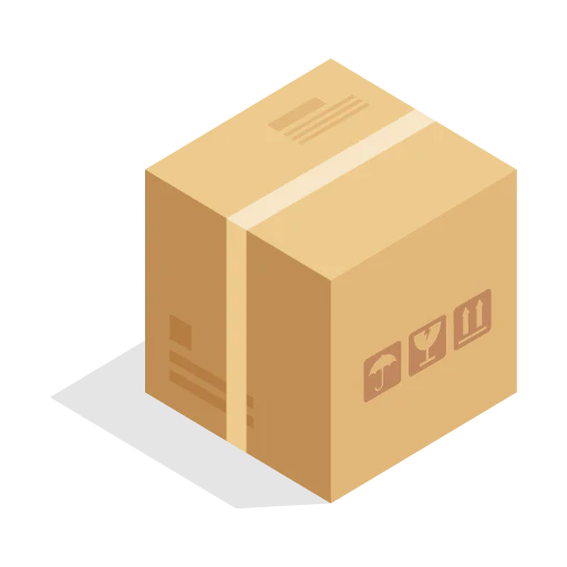 Container for light weight