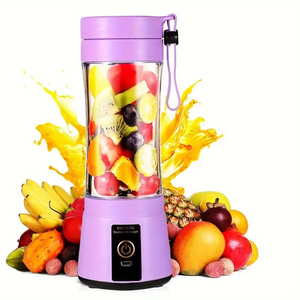 TSS Portable and Rechargeable Blender 380ml - Make delicious juices and smoothies on the go