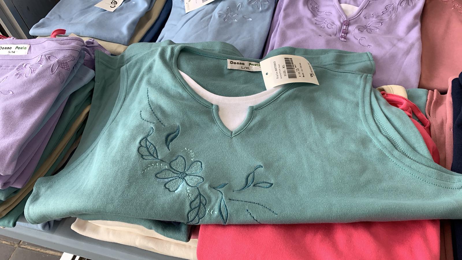 PACK OF 10 EMBROIDERED TOPS