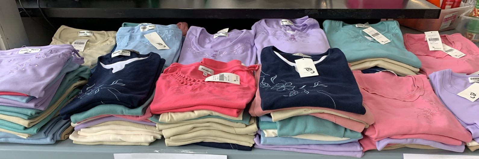 PACK OF 10 EMBROIDERED TOPS