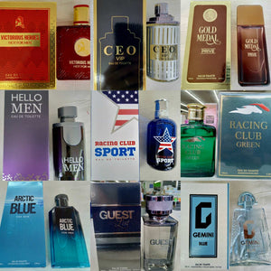 10 PACK OF ASSORTED PERFUMES FOR HER OR HIM