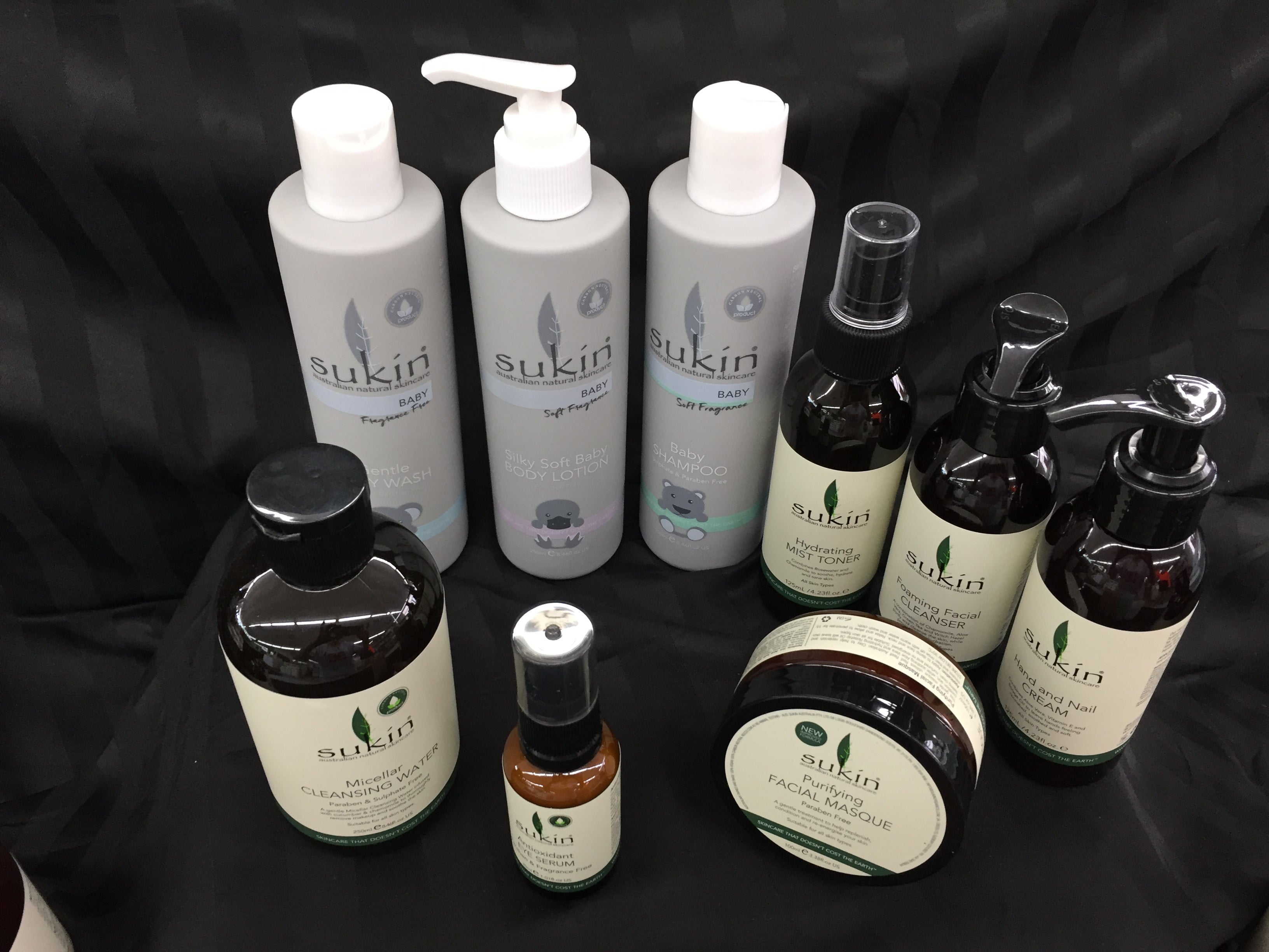 MONEY SAVING BUNDLE DEAL BOX OF SUKIN + BOX OF ARGAN OIL + BOX OF PLATINUM HAIR ACCESSORIES