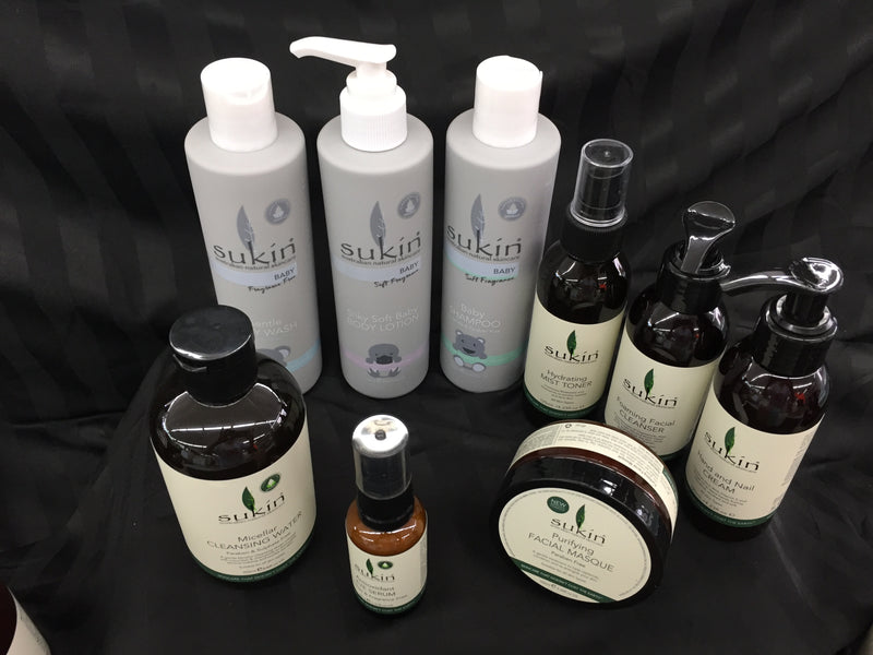 MONEY SAVING BUNDLE DEAL BOX OF SUKIN + BOX OF ARGAN OIL + BOX OF PLATINUM HAIR ACCESSORIES