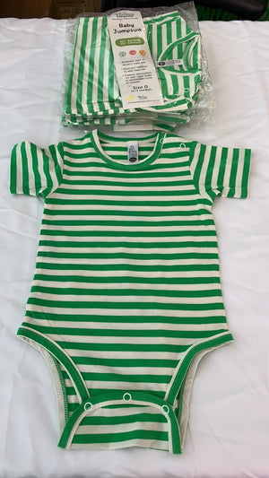 PACK OF 6 PURE BAMBOO BABY JUMPSUITS