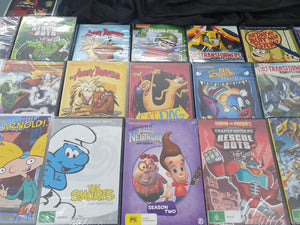 ASSORTED KIDS DVDS 10 PACK