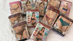 10 MULTIPACKS OF AUTHENTIC AVON UNDIES EACH PACK IS 5 OR 7 SETS