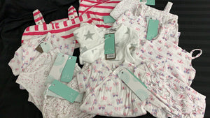 10 ASSORTED ADEN AND ANAIS PREMIUM BABY WEAR BOX