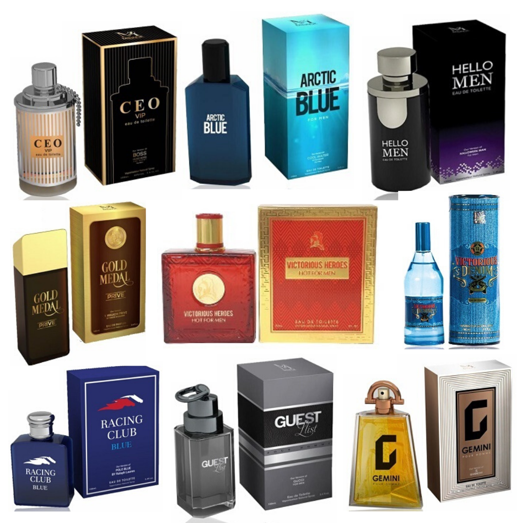 10 PACK OF ASSORTED PERFUMES FOR HER OR HIM