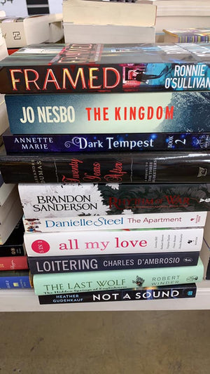 BOX OF BOOKS FOR THE CURIOUS MIND MIN 15 BOOKS