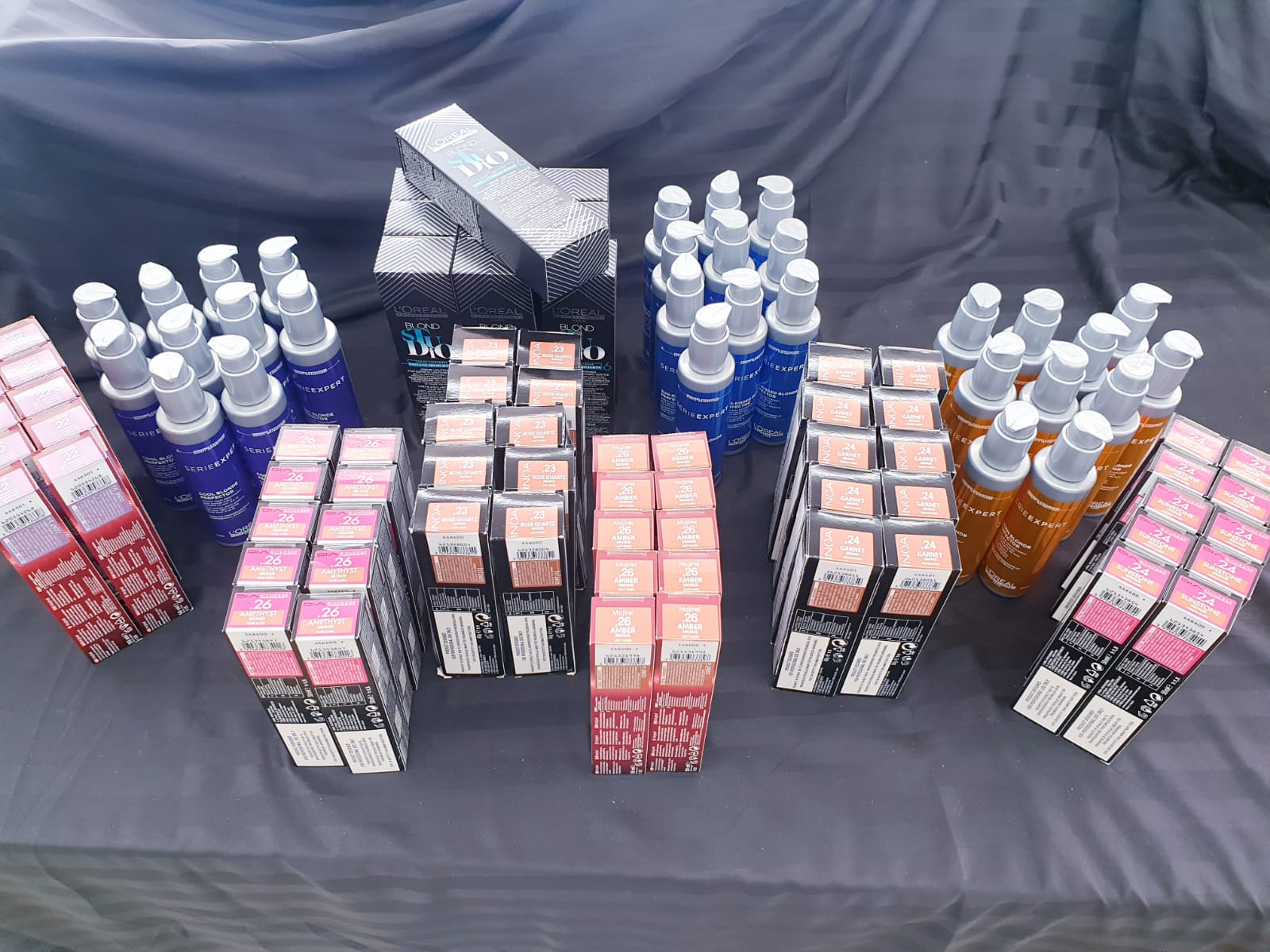 PACK OF 20 PROFESSIONAL LOREAL HAIR COLOURS