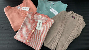 BOX OF 10 OR 20 ASSORTED DESIGNERS WOMEN’S CLOTHING