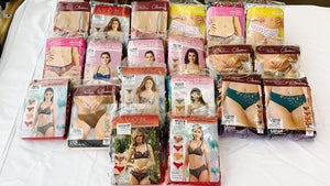 10 MULTIPACKS OF AUTHENTIC AVON UNDIES EACH PACK IS 5 OR 7 SETS