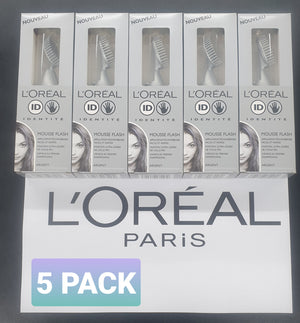 L'OREAL IDENTITE MOUSSE FLASH ( SILVER ) 5 PACK