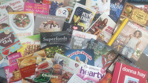 Cook Book Bargain Box of 5 or 10