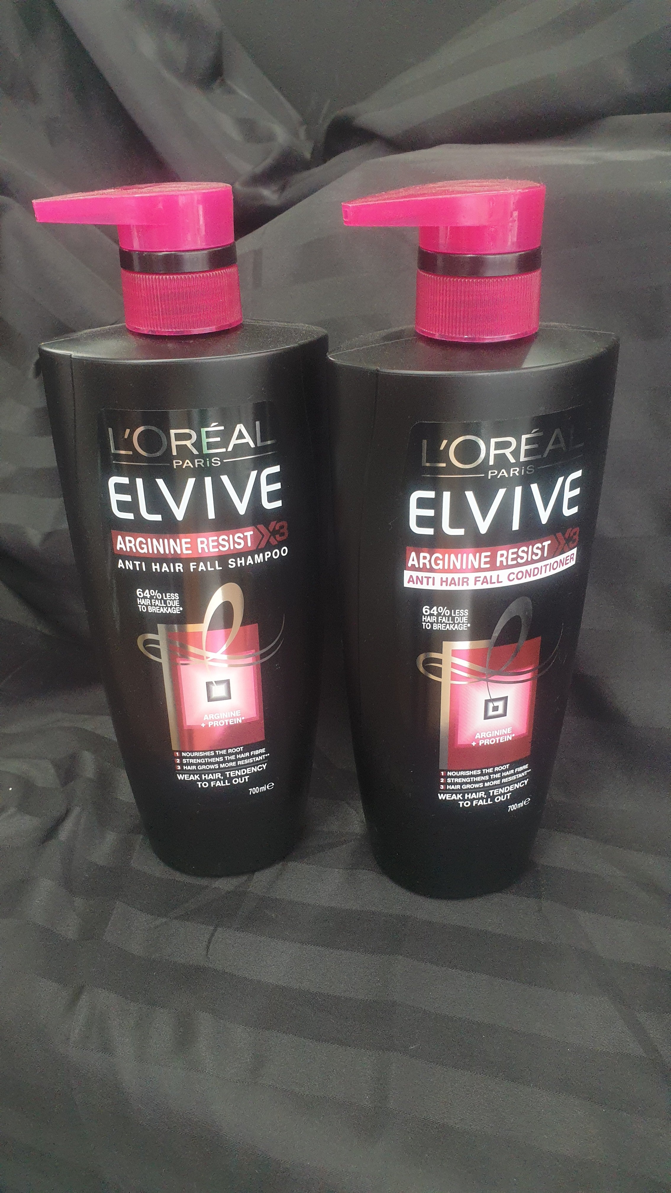 LOREAL PARIS ELVIVE 700ML TWIN PACK SHAMPOO AND CONDITIONER