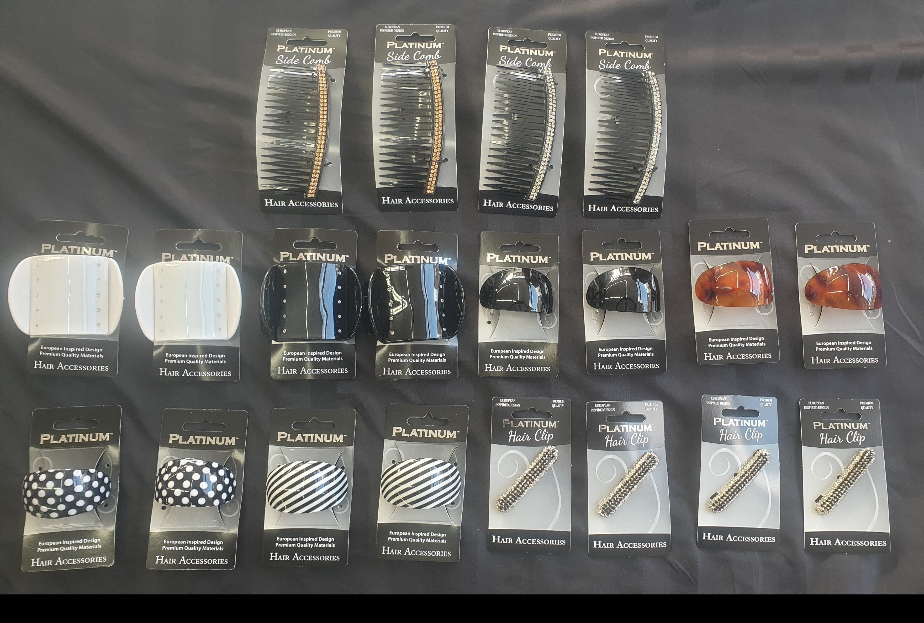 SUPER DEAL PACK OF 30 PLATINUM BRAND HAIR ACCESSORIES