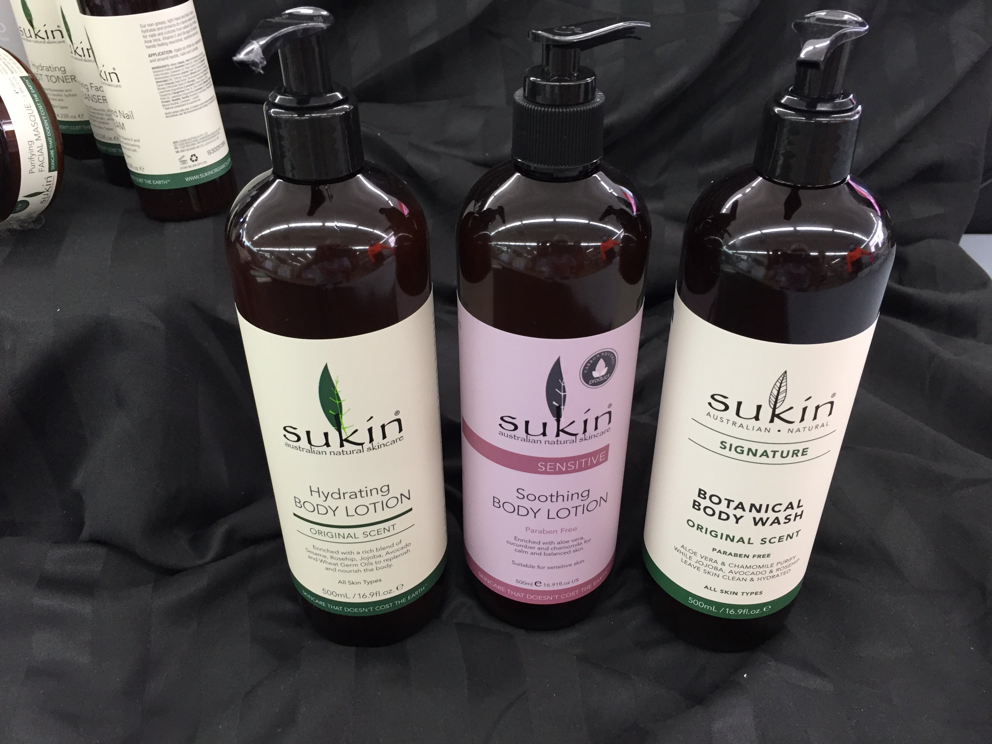 MONEY SAVING BUNDLE DEAL BOX OF SUKIN + BOX OF ARGAN OIL + BOX OF PLATINUM HAIR ACCESSORIES