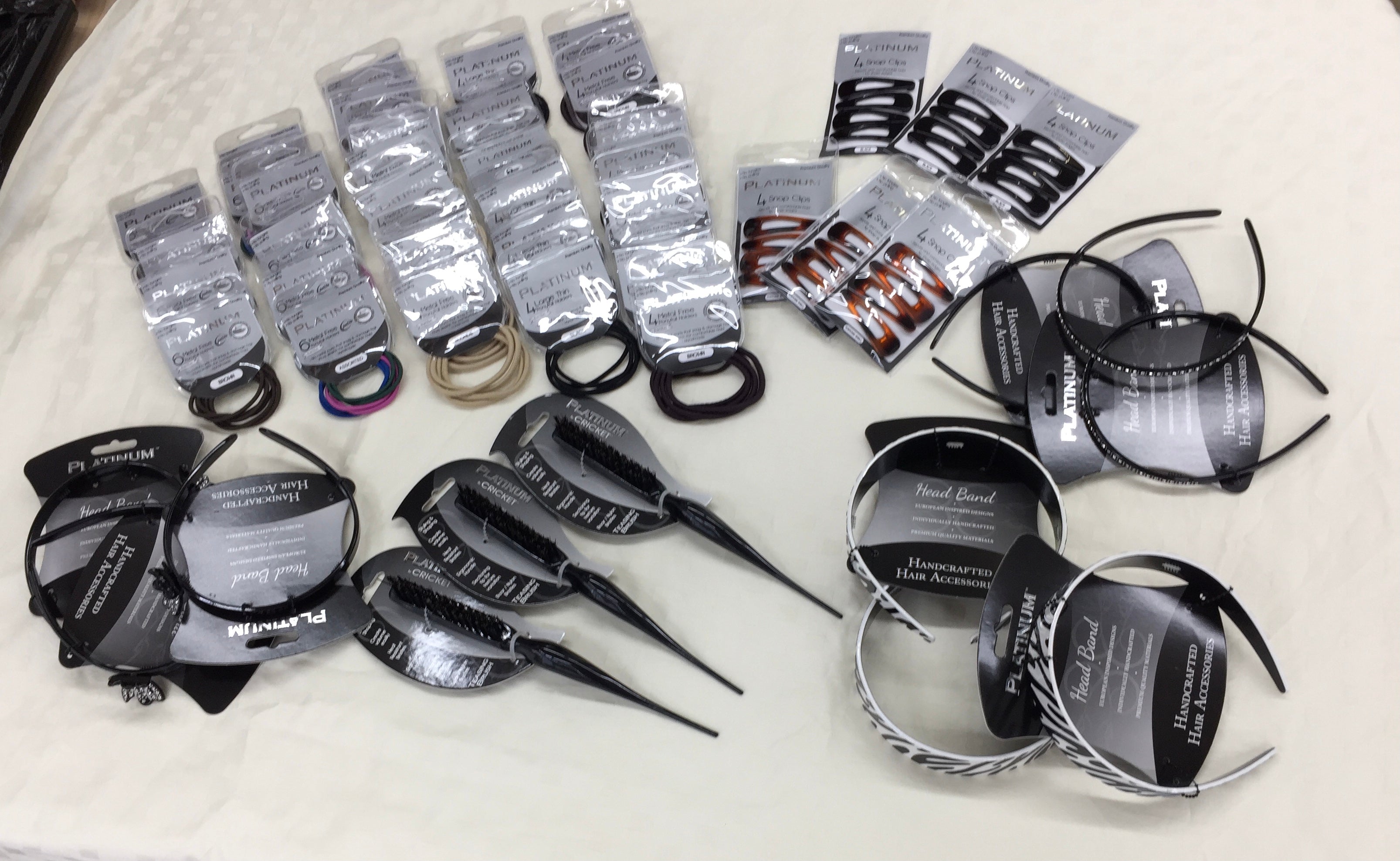 MONEY SAVING BUNDLE DEAL BOX OF SUKIN + BOX OF ARGAN OIL + BOX OF PLATINUM HAIR ACCESSORIES