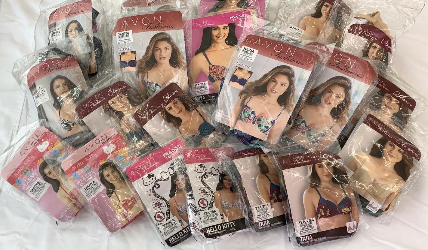 10 PACK OF AUTHENTIC AVON BRAS