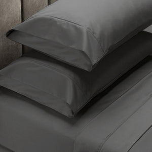 500 TC 100% Premium Cotton Sheets & Pillowcases Set