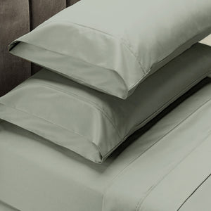 500 TC 100% Premium Cotton Sheets & Pillowcases Set