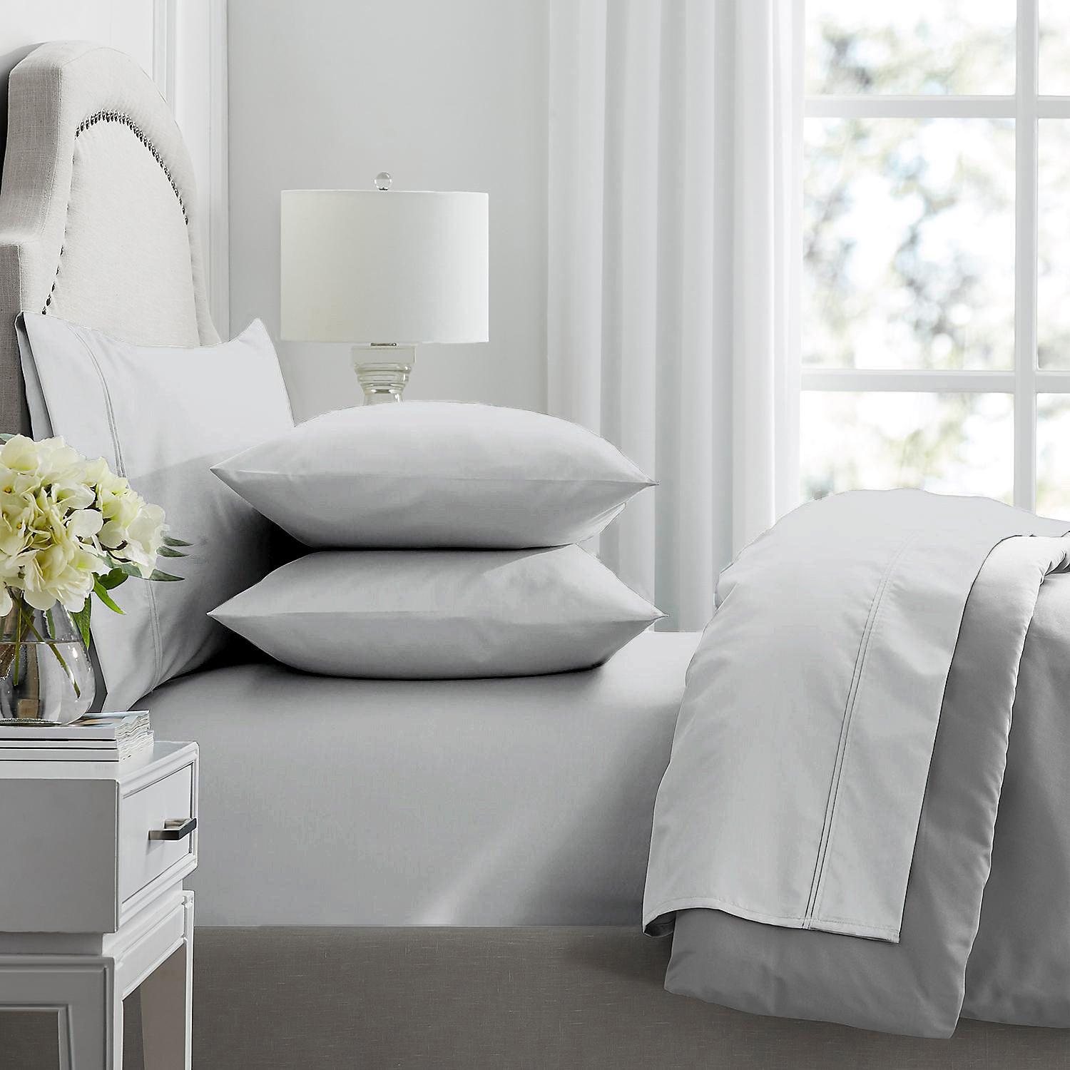 Blckout Bedlinen Elegance 1000 Thread Count 100% Premium Cotton Sheet Set