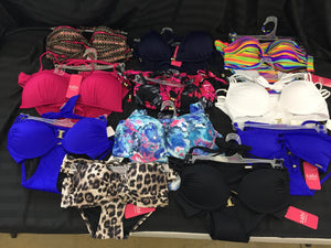 Box of 5 Assorted Bikini Sets Australian Designer Great Quality