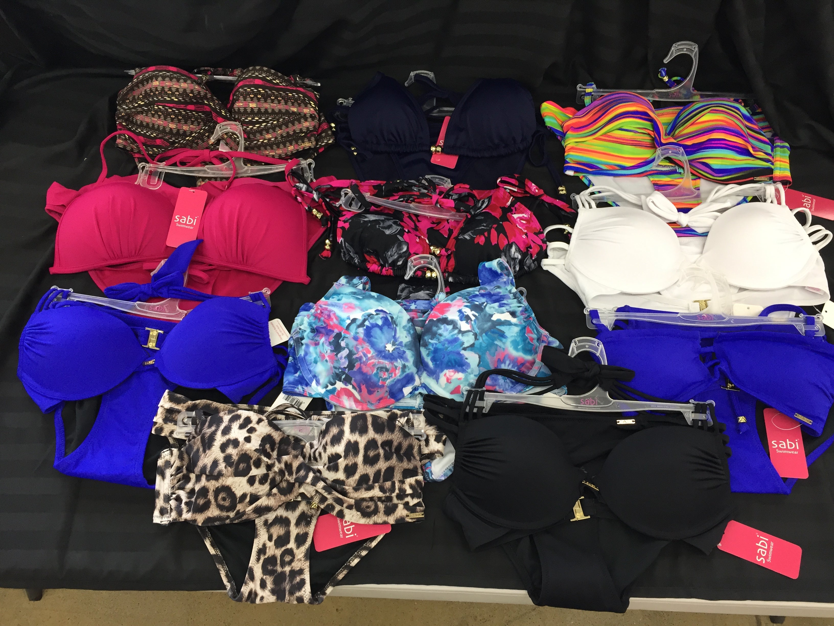 Box of 5 Assorted Bikini Sets Australian Designer Great Quality