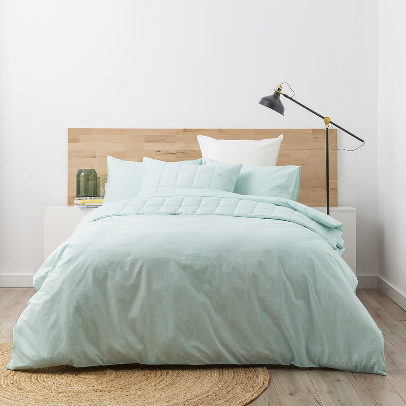 Park Avenue Paradis washed Chambray Quilt Cover set