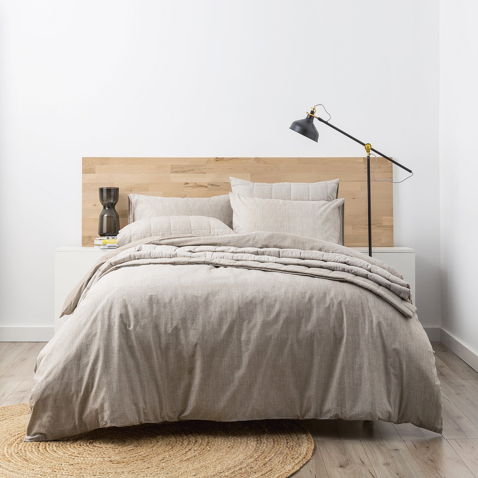 Park Avenue Paradis washed Chambray Quilt Cover set