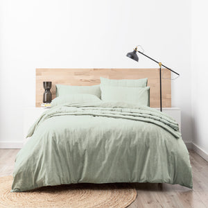 Park Avenue Paradis washed Chambray Quilt Cover set