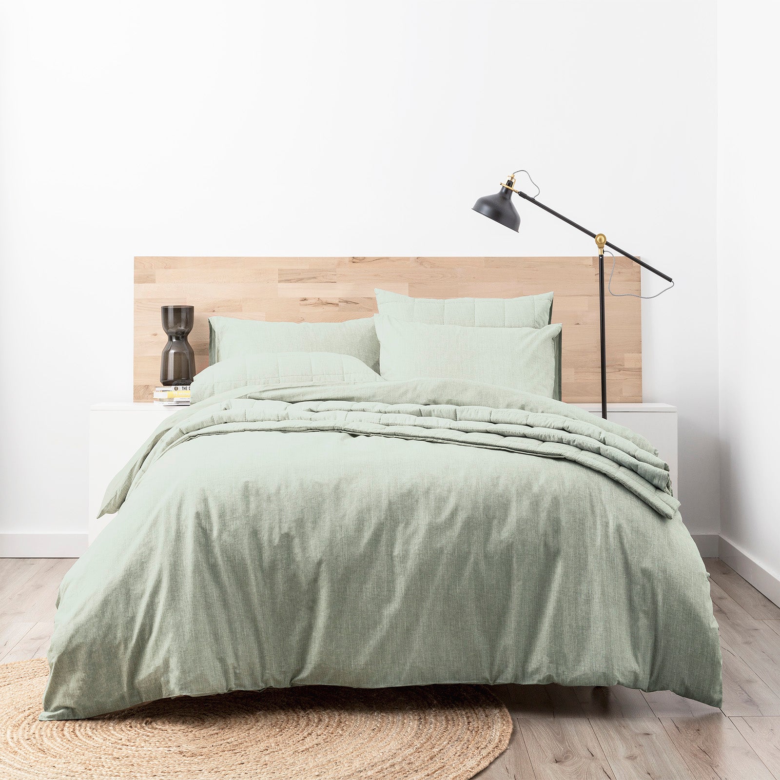 Park Avenue Paradis washed Chambray Quilt Cover set