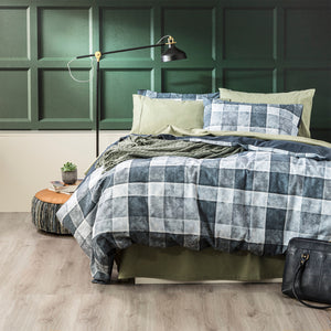 Park Avenue 175 GSM Egyptian cotton Flannelette Quilt Cover set