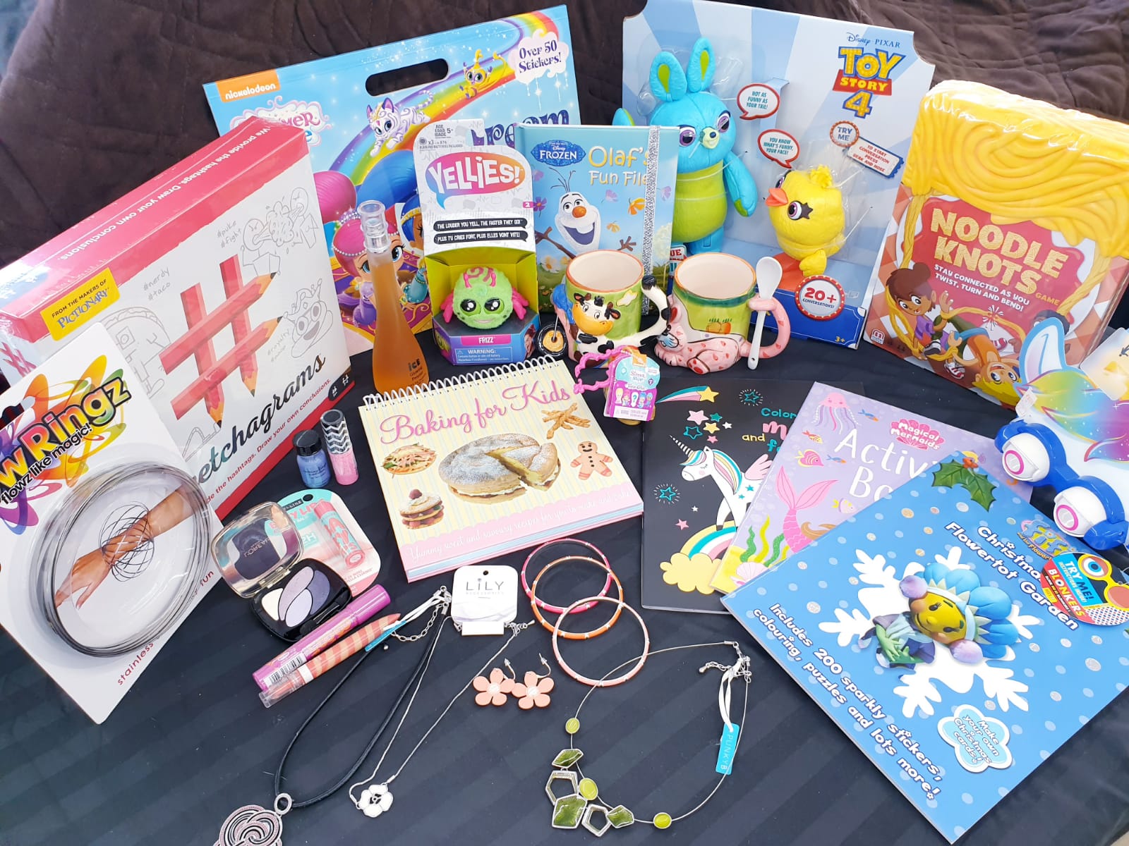 MEGA KIDS TOYS GAMES AND MORE MYSTERY BOX FOR GIRLS OR BOYS