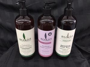 AMAZING SUKIN PRODUCTS MEGA PAMPER PACK OF 12 PRODUCTS