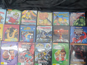 ASSORTED KIDS DVDS 10 PACK