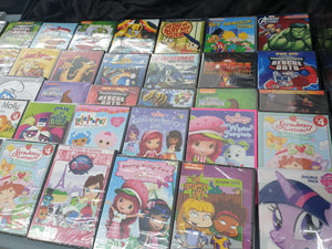 ASSORTED KIDS DVDS 10 PACK