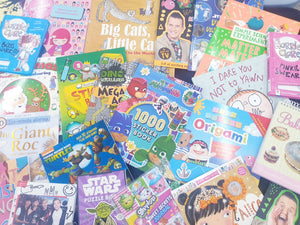 AMAZING MYSTERY BOX OF 10 BOOKS FOR BOYS OR GIRLS FOR ALL AGES