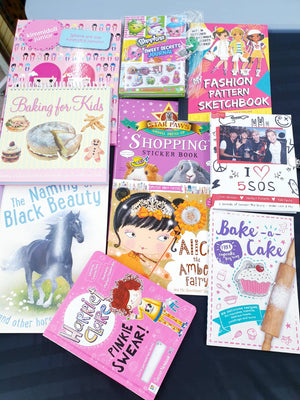 MEGA KIDS TOYS GAMES AND MORE MYSTERY BOX FOR GIRLS OR BOYS