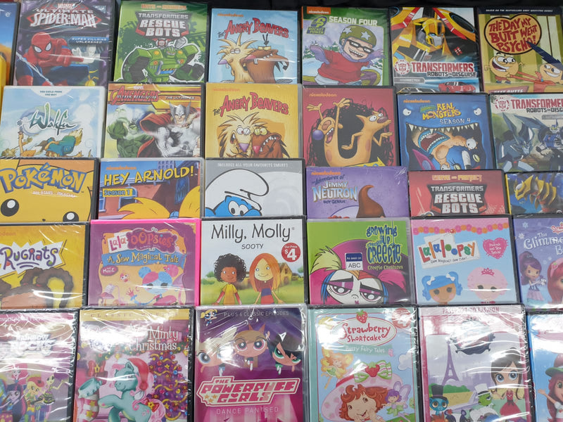 ASSORTED KIDS DVDS 10 PACK