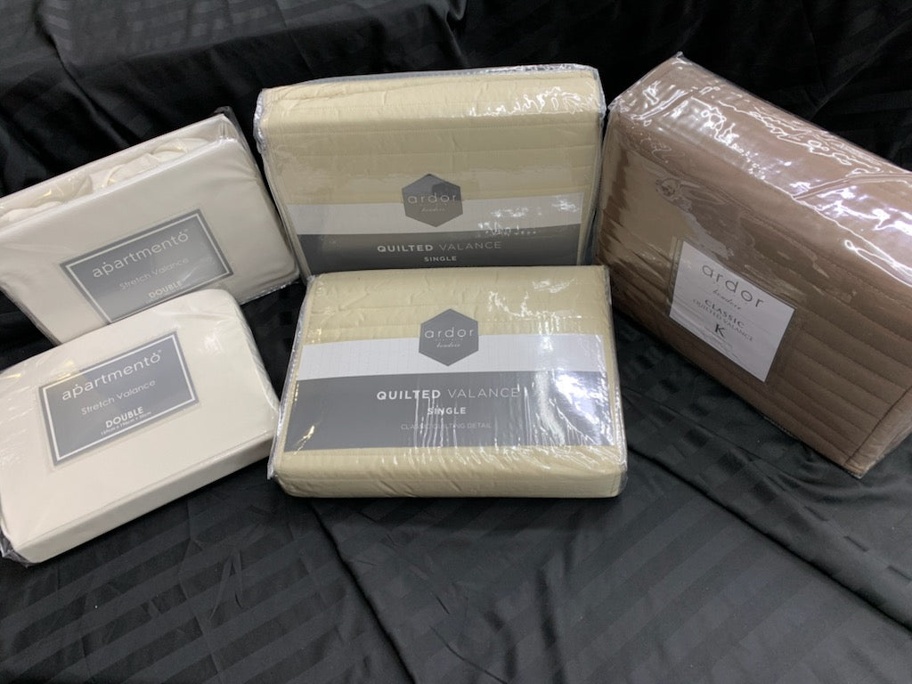 Ardor and Apartmento Bedding Valances on Sale!!