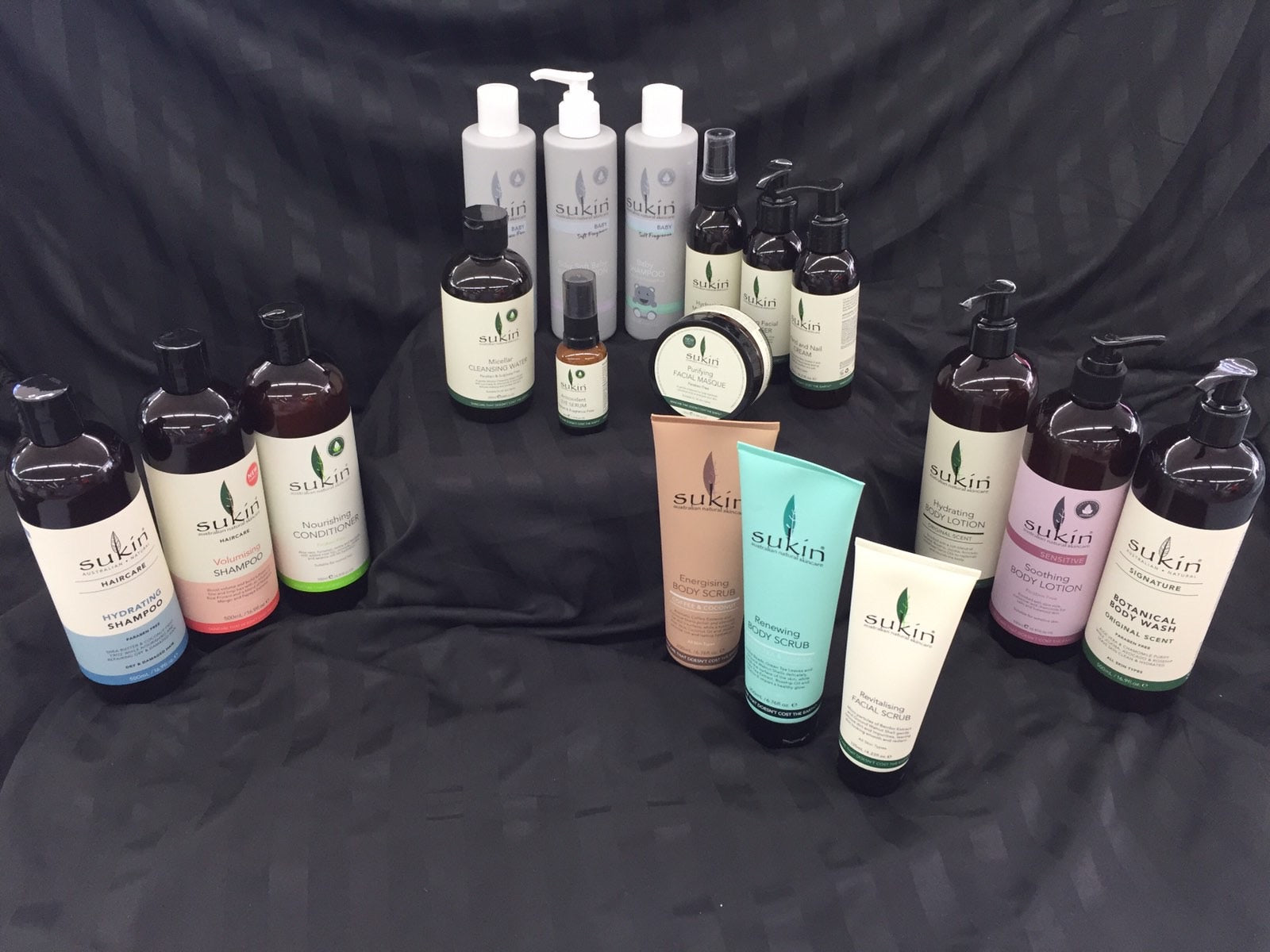 AMAZING SUKIN PRODUCTS MEGA PAMPER PACK OF 12 PRODUCTS