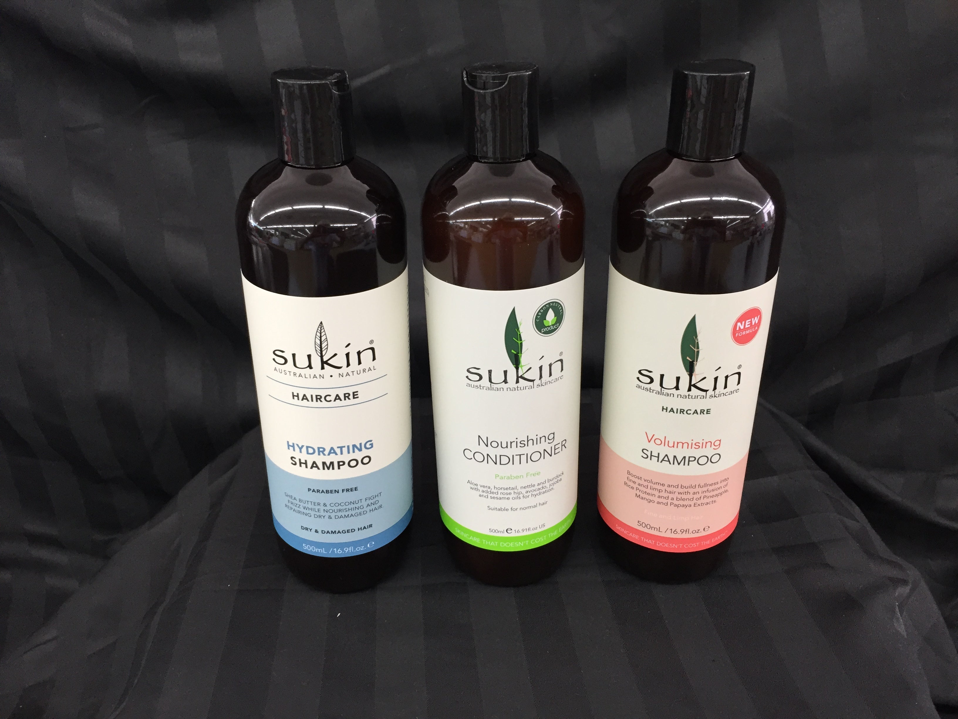 MONEY SAVING BUNDLE DEAL BOX OF SUKIN + BOX OF ARGAN OIL + BOX OF PLATINUM HAIR ACCESSORIES