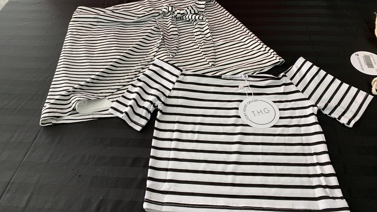 BOX OF 5 OR 10 DESIGNER CLOTHING FOR YOUNG WOMEN FROM QLD DESIGNER GIRL IN THE SUN & TOBY HEART GINGER